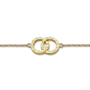 Bracelet Feel the Spirit Connexion et Lumière Plaqué Or – Jwls4u XB007G