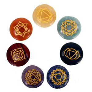 Set Chakra 7 Pierres Naturelles — Kit Équilibrage Énergétique