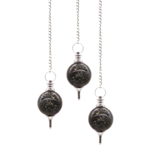 Pendule Divinatoire Sphère Labradorite — Protection & Divination