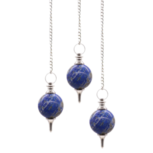 Pendule Divinatoire Sphère Lapis-Lazuli — Sagesse & Vérité