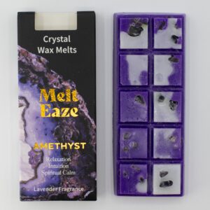 Fondant Parfumé Améthyste & Lavande — Rituel Anti-Insomnie