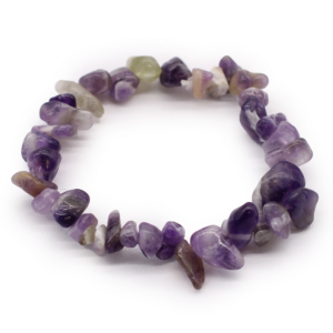 Bracelet Éclats de Pierre Améthyste — Initiation & Éveil