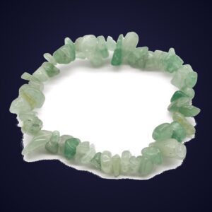 Bracelet Éclats de Pierre Jade — Harmonie & Prospérité