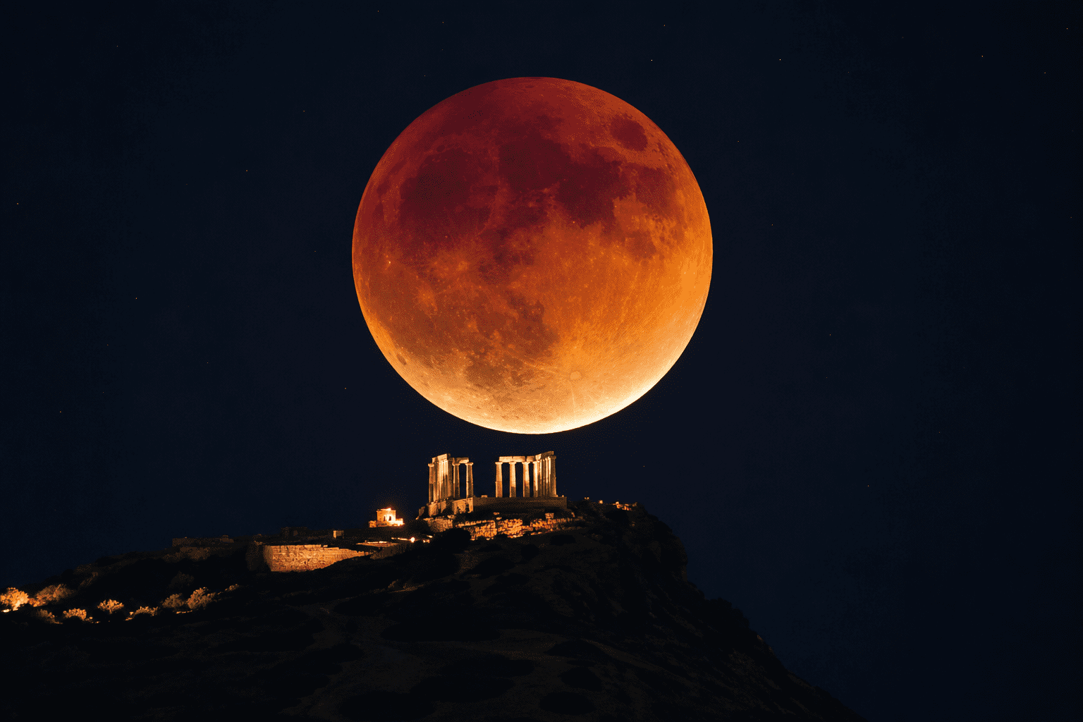 Lune sanglante — phénomène associé aux passages des nœuds lunaires