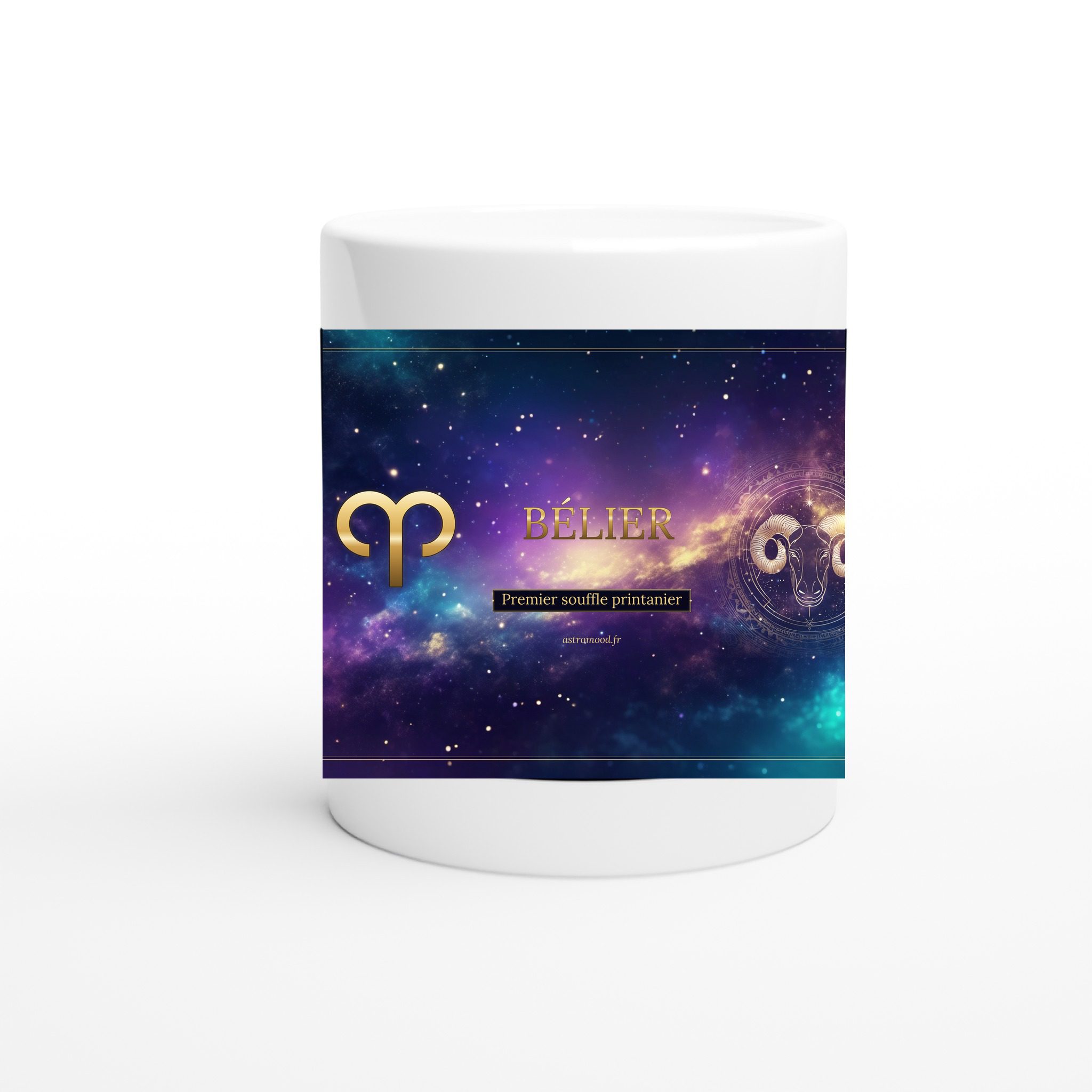 Mug Bélier — Premier souffle printanier · AstroMood