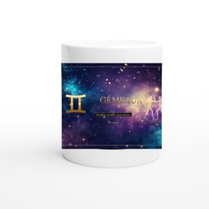 Mug Gémeaux — Double Souffle Mercurien · AstroMood