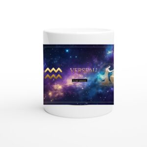 Mug Verseau — Éclair uranien · AstroMood