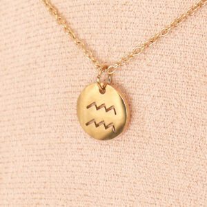 Pendentif astro verseau